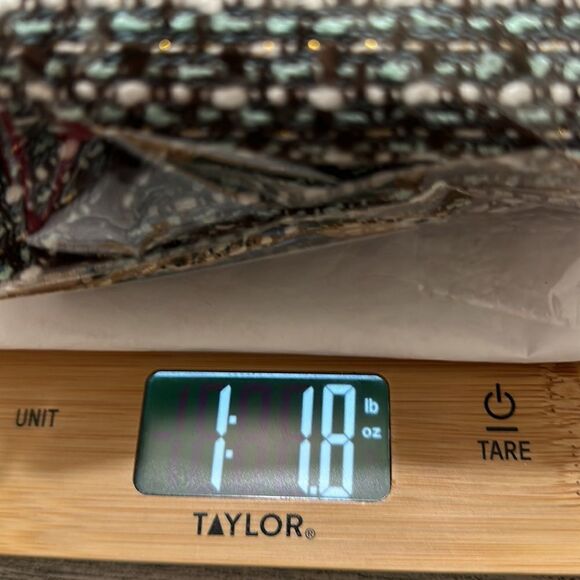 TAHARI ASL TWEED WOOL LONG SLEEVE LACE TRIM BLAZER 6P‎ - Picture 11 of 12